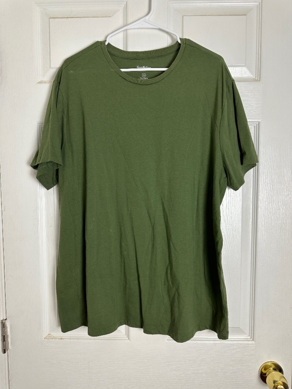 Goodfellow & Co Green Basic Short Sleeve Standard Everywhere Tee Men Size XXL